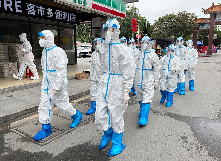 集团党员助力广州疫情封控区，筑牢抗疫“长城”